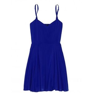 Aritzia Talula Lipinski Blue Dress